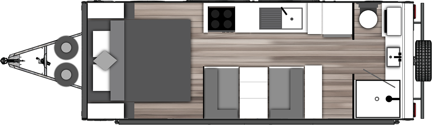 Signature Series 19 Ft Full Ensuite Floorplan